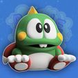 bb1.jpg STL file Bubble Bobble (Bust-A-Move / Puzzle Bobble) Classic Video Game・3D printing idea to download