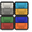Organizer-Block-Adjustable-Front-v1.png STL file modular organizer with container・3D print design to download, Upcrid