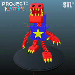 STL file Grab Pack (Poppy Playtime) 🎃・3D printing model to download・Cults