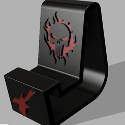 6.png STL-Datei Handy-Halterung kostenlos・Vorlage für 3D-Drucker zum herunterladen