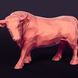 I1.jpg Polygonal Bull Statue