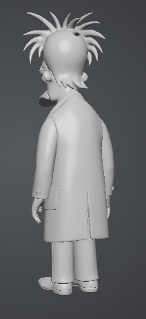 🚝 Sebastian Cobb Simpsons figure monorail・ STL File for 3D printing・Cults