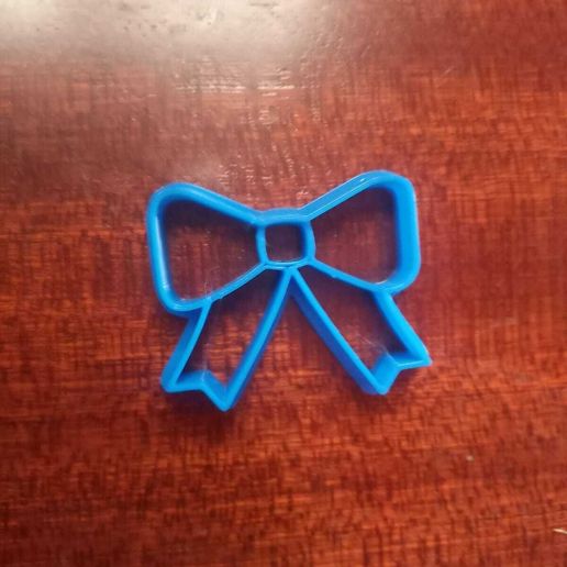 Archivo STL Moño/liston cookie cutter・Objeto de impresión 3D para ...
