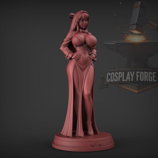 Celeste Elegant Evening Diva Female STL