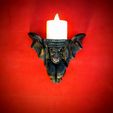 IMG20230925151852~3.jpg Halloween Spooky Gargoyle tealight wall shelf