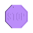 STOP.stl STOP keychain