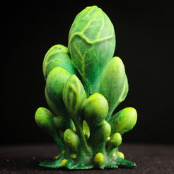 blobs04.jpg Descargue el archivo STL gratuito Planta de sobremesa: "Blob Crowd Plant" (Vegetación alienígena 15) • Objeto de impresión 3D, GrimGreeble