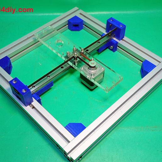 3D Printer Cartesian DIY Y Slide GT2 Homemade
