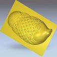 FISH3.jpg fish model of relief for cnc or 3d printing