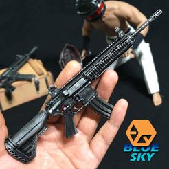 MyMiniFac_001.jpg STL-Datei M416 (HK416) kostenlos・3D-Druckvorlage zum Herunterladen