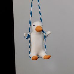 1.Swingy.jpg STL-Datei Swingy - Der schwingende Entenwächter aus dem 3D-Drucker kostenlos・Design für 3D-Drucker zum herunterladen