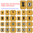 Imperiall-Fists-Floaty-Tank-Doors.png STL file Rogal Fists and Red Fists Floaty Tank Doors・3D printer design to download