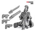 A9.jpg Download file Royal Regiment - Officer of the Imperial Force • 3D printable template, RedMakers