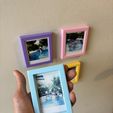 IMG_8366.jpg 3D-печатный держатель для фоторамки Instax (мини + квадрат) - магнитный дисплей для 10 фотографий!