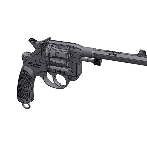 14.jpeg Réplica de revólver Lebel impressa em 3D