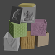 BoxesFINAL.png Tabletop Miniature Boxes [HeroForge compatible]