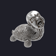 untitled.259.png tortoise baby scream cry garden ornament 3D