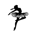2.png Female Dancer Bale 2D Decor