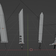 Espadas-Grandes-Sem-Textura.png Set of six High Impact Low Poly Swords