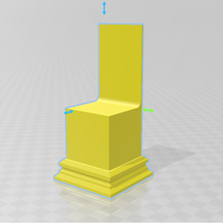 Display-Base.png OBJ file SQUARE PLINTHS DISPLAY BASES BACKDROP BASES BUNDLE・3D printable model to download