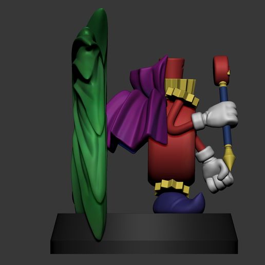 🐉 Yugioh - Time Wizard・ STL File for 3D printing・Cults