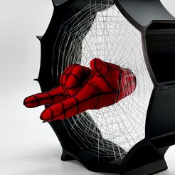 IMG_4670.jpeg Spiderman inspired web-string art. (please read instructions carefully)