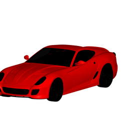 1.png Fichier Ferrari 599 GTO・Modèle pour impression 3D à télécharger, car-