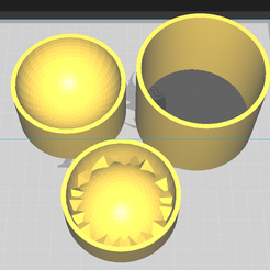 1.png Archivo STL Bomba de Baño Esfera de Huevo de Dragón・Diseño imprimible en 3D para descargar