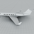 7.png Gulfstream IV  Private Jet aircraft MODEL
