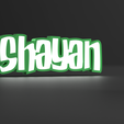 SHAYAN.png Luminous Name Shayan