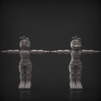 untitled.1132.png TOY CHICA ,FIVE NIGHTS AT FREDDY'S / PRINT-IN-PLACE WITHOUT SUPPORT