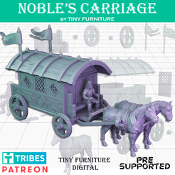 NobleCarriage_MMF.png STL-Datei Edle Kutsche・3D-druckbares Design zum Herunterladen