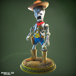 3.png Fichier STL woody zombie/ the last us /Toy Story・Objet pour impression 3D à télécharger
