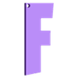 Logo Fornite 2.STL Fornite keychain