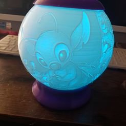 Stitch night light Lithophanie