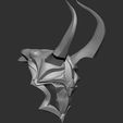Jhin-Left.jpg Blood Moon Jhin Mask 3D Files - Easy Assembly, Clean & Battle-Worn Versions, Wearable Replica