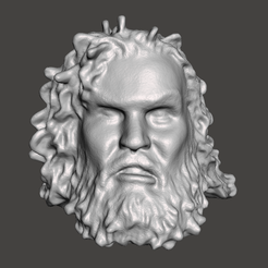 Screenshot-1258.png Файл STL WWE WWF LJN Style Bruiser Brody Custom Head Sculpt・Шаблон для 3D-печати для загрузки