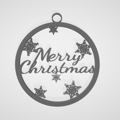 Christmas-ornament.png STL file Christmas ornament・3D print design to download