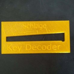 Décodeur de clé (Pour dupliquer des clés de maison)