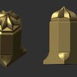06.jpg Geometric Column 3D Model
