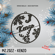 21.png Christmas bauble - Kenzo