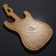 Guitar-Cutting-Board-©-for-Etsy.jpg Cutting Board 2nd Set of 10 - CNC Files for Wood (svg, dxf, eps, pfd, ai, stl)