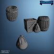 Crate_Barrel_Sack.jpg Crates, Barrels & Sacks – Mini Bundle (Support-Free)
