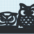 hibou.PNG decorative owl