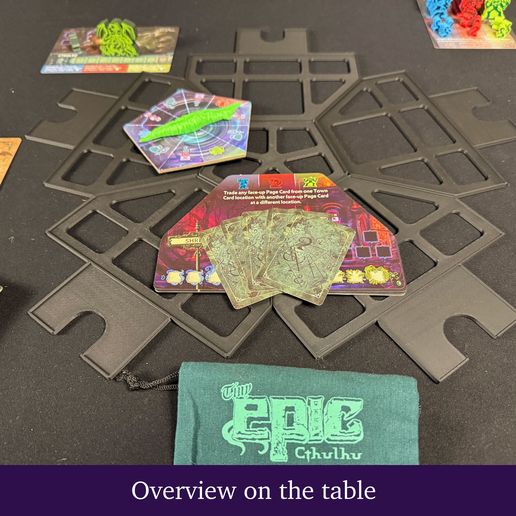 Tiny Epic Cthulhu Map Holder | Unofficial