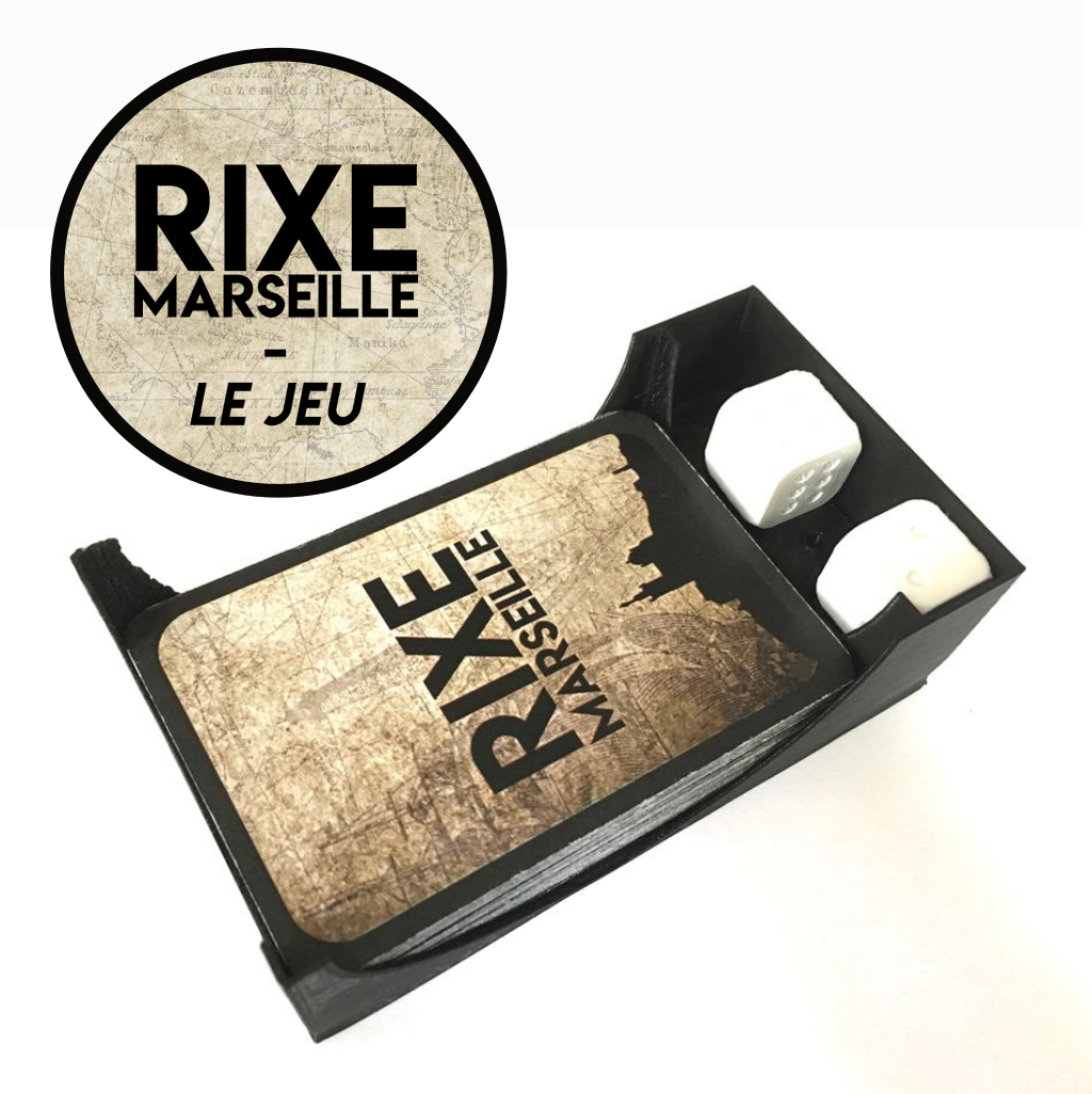 SupportCults.png Download free STL file Card and dice holder - Rixe Marseille • 3D printable design, Matlek