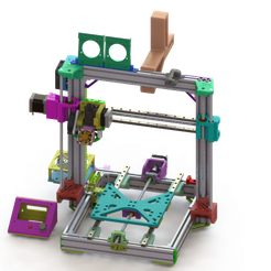 RailDLS.png Download free STL file 3DLS Belt Free 3D Printer from Morninglion Industries Reupload! • 3D printer design, MorganLowe