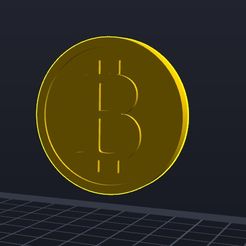 bitcoin.jpg Datei STL Bitcoin-Kunst Kickstarter・Design für 3D-Drucker zum herunterladen