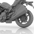 10.jpg Motorcycle Kawasaki Ninja H2 3D Model for Print STL File