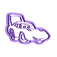 Strip Weathers fixed.stl STL file Cars movie cookie cutter set・3D printable model to download